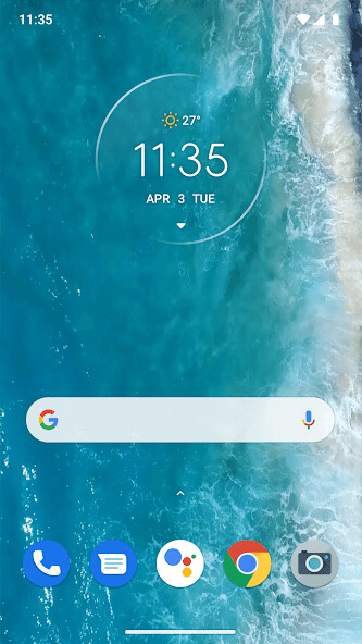 Run android online APK Moto Widget from MyAndroid or emulate Moto Widget using MyAndroid