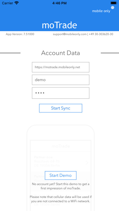 Emulate iPhone app moTrade - order form using MyAndroid Emulate iPhone app moTrade - order form using MyAndroid
