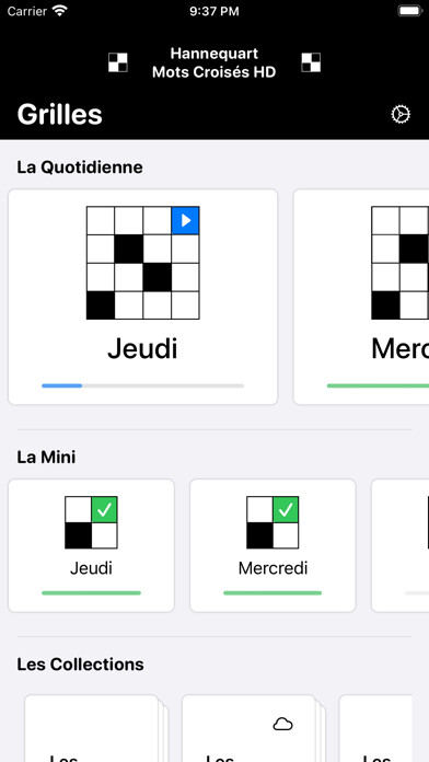 Emulate iPhone app Mots Croisés HD 2 using MyAndroid Emulate iPhone app Mots Croisés HD 2 using MyAndroid