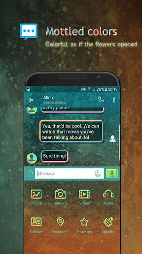 Run android online APK Mottled colors Next SMS skin from MyAndroid or emulate Mottled colors Next SMS skin using MyAndroid Run android online APK Mottled colors Next SMS skin from MyAndroid or emulate Mottled colors Next SMS skin using MyAndroid