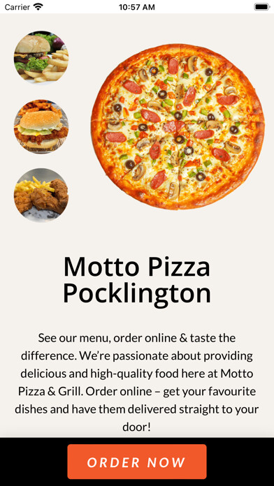 Emulate iPhone app Motto Pizza - Pocklington using MyAndroid Emulate iPhone app Motto Pizza - Pocklington using MyAndroid