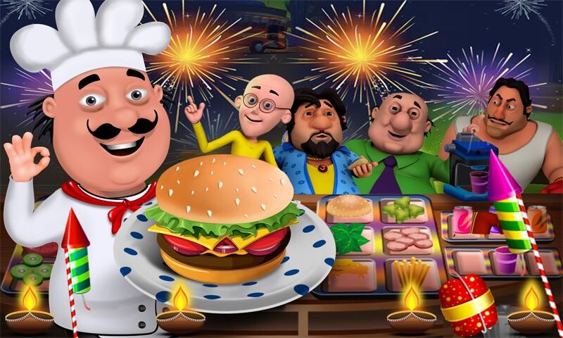 Emulate Android APK Motu Patlu Cooking
