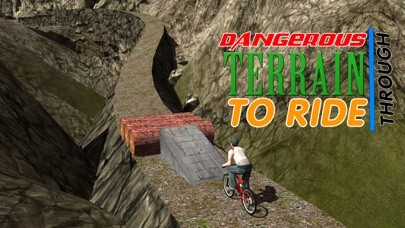 Emulate iPhone app Mountain Bike Simulator – Extreme motorcycle rider racing & parking simulation game using MyAndroid