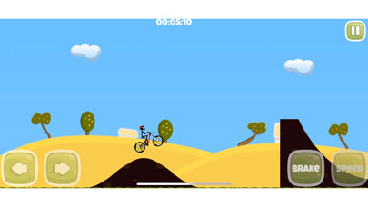 Emulate iPhone app Mountain Bike Stunts using MyAndroid
