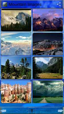 Emulate Android APK Mountain Images