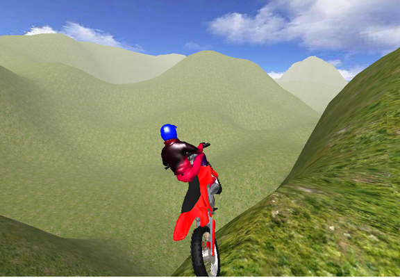 Emulate Android APK Mountain Motorbike Simulation