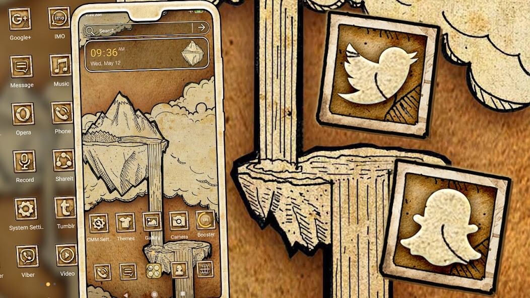 Run android online APK Mountain Sketch Launcher Theme from MyAndroid or emulate Mountain Sketch Launcher Theme using MyAndroid Run android online APK Mountain Sketch Launcher Theme from MyAndroid or emulate Mountain Sketch Launcher Theme using MyAndroid