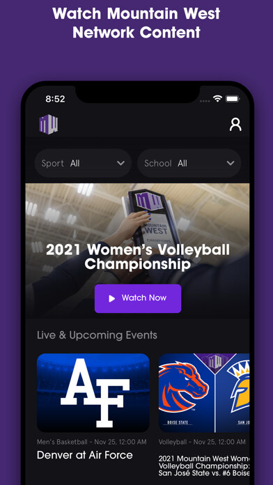 Emulate iPhone app Mountain West Conference using MyAndroid Emulate iPhone app Mountain West Conference using MyAndroid