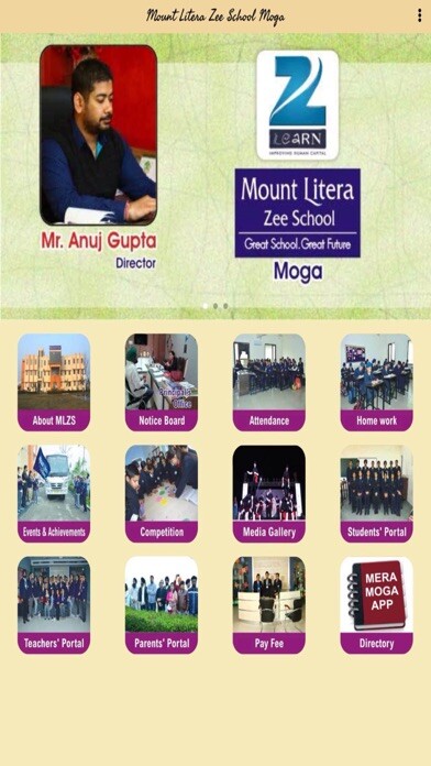 Emulate iPhone app Mount Litera Zee School Moga using MyAndroid Emulate iPhone app Mount Litera Zee School Moga using MyAndroid