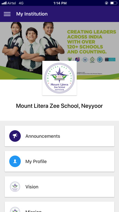 Run android online APK Mount Litera Zee School from MyAndroid or emulate Mount Litera Zee School using MyAndroid