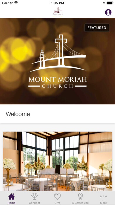 Emulate iPhone app Mount Moriah Church using MyAndroid Emulate iPhone app Mount Moriah Church using MyAndroid
