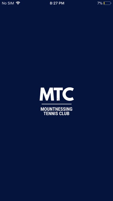Emulate iPhone app Mountnessing Tennis Club using MyAndroid