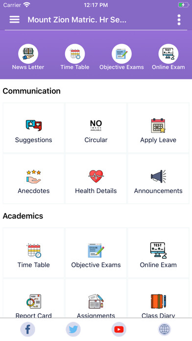 Emulate iPhone app Mount Zion School App using MyAndroid Emulate iPhone app Mount Zion School App using MyAndroid