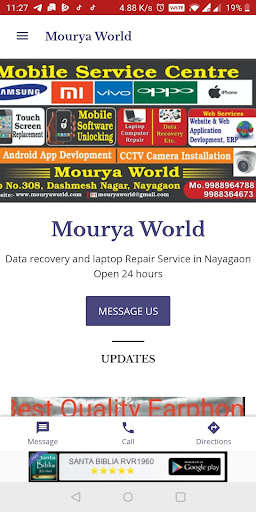 Run android online APK Mourya World from MyAndroid or emulate Mourya World using MyAndroid