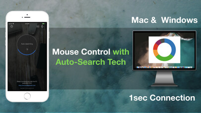 Emulate iPhone app Mouse Control Pro:Windows &Mac using MyAndroid