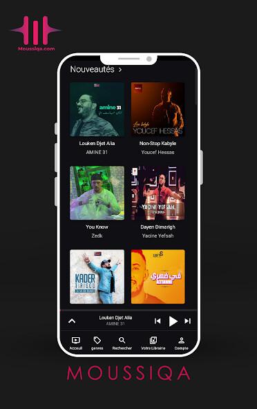 Run android online APK Moussiqa from MyAndroid or emulate Moussiqa using MyAndroid