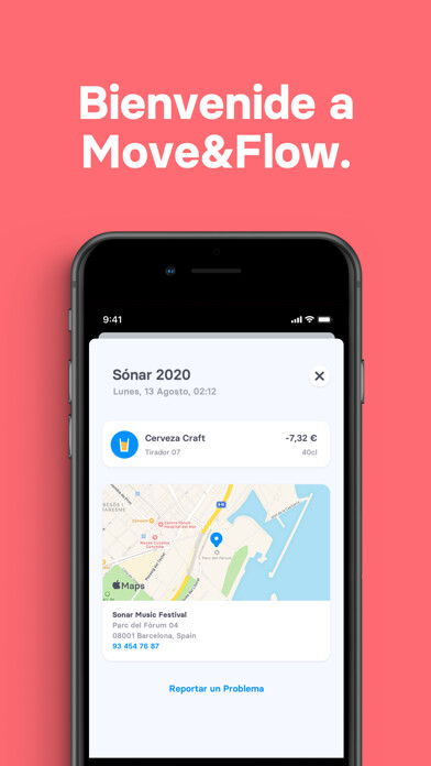 Emulate iPhone app Move&Flow using MyAndroid