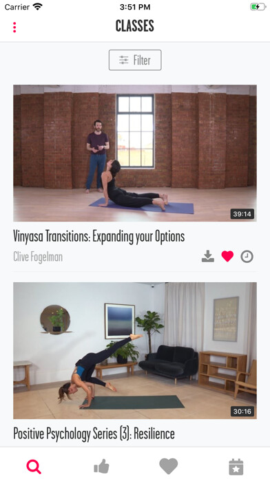 Emulate iPhone app Movement for Modern Life: Yoga using MyAndroid