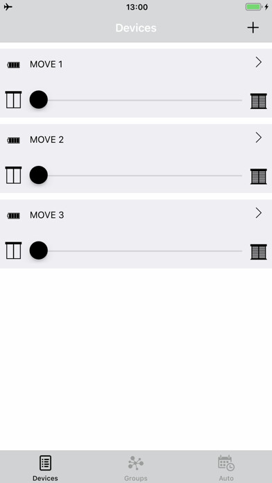 Emulate iPhone app MOVE motorize blinds & shades using MyAndroid Emulate iPhone app MOVE motorize blinds & shades using MyAndroid