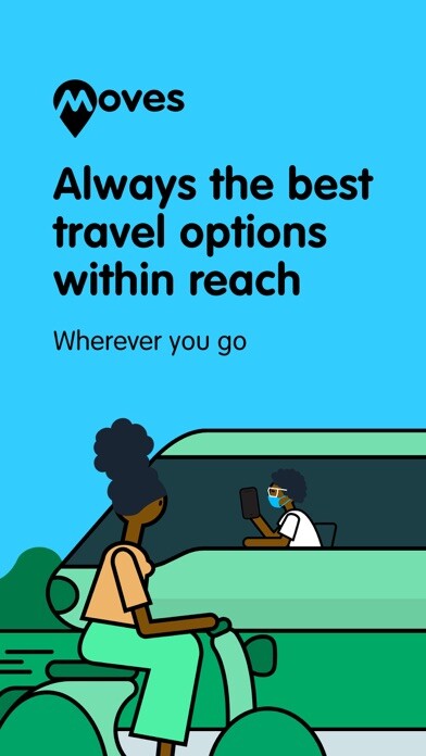 Emulate iPhone app Moves - Mobility as a Service using MyAndroid