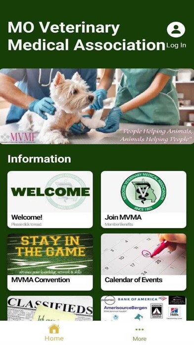 Emulate iPhone app MO Veterinary Medical Assn using MyAndroid Emulate iPhone app MO Veterinary Medical Assn using MyAndroid