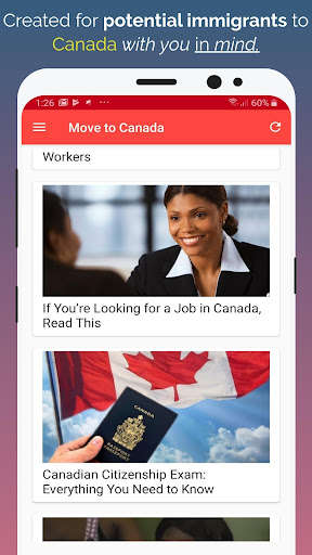 Run android online APK Move to Canada from MyAndroid or emulate Move to Canada using MyAndroid