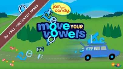 Emulate iPhone app Move Your Vowels using MyAndroid