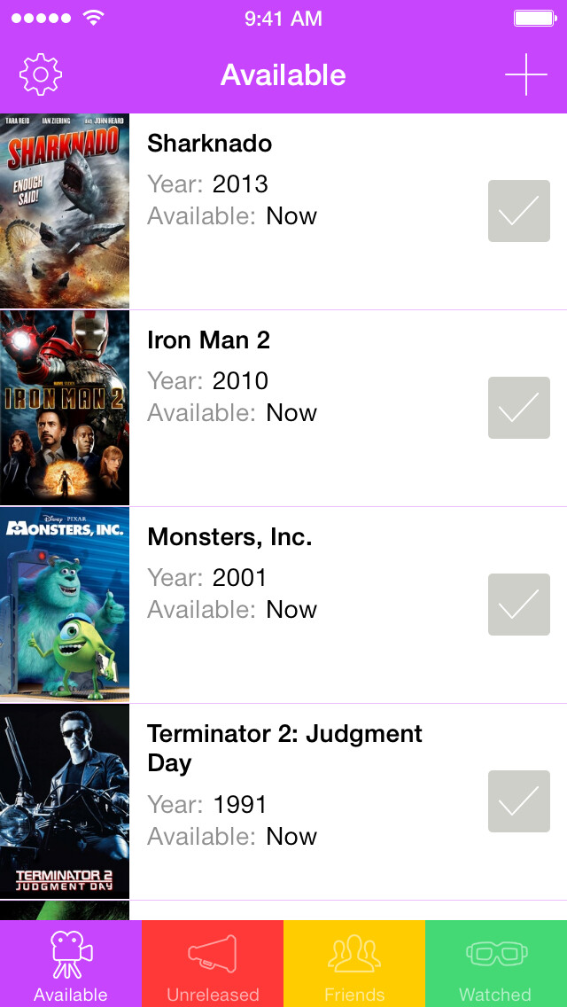 Emulate iPhone app Movie Bucket using MyAndroid Emulate iPhone app Movie Bucket using MyAndroid