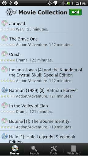 Run android online APK Movie Collection & Inventory from MyAndroid or emulate Movie Collection & Inventory using MyAndroid