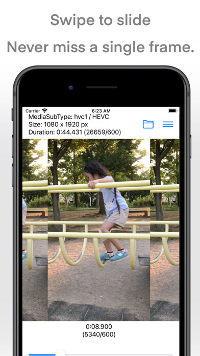 Emulate iPhone app Movie Frame Viewer using MyAndroid Emulate iPhone app Movie Frame Viewer using MyAndroid