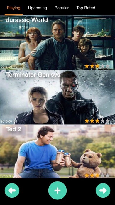 Emulate iPhone app Movie Guide Free using MyAndroid Emulate iPhone app Movie Guide Free using MyAndroid