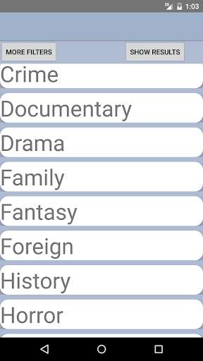 Run android online APK MovieNerd from MyAndroid or emulate MovieNerd using MyAndroid