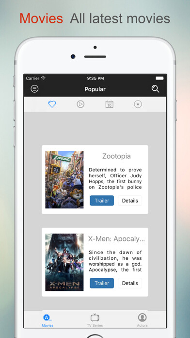 Emulate iPhone app Moviepedia - Discover Movies, TV Seasons, Reviews and Trailers using MyAndroid Emulate iPhone app Moviepedia - Discover Movies, TV Seasons, Reviews and Trailers using MyAndroid