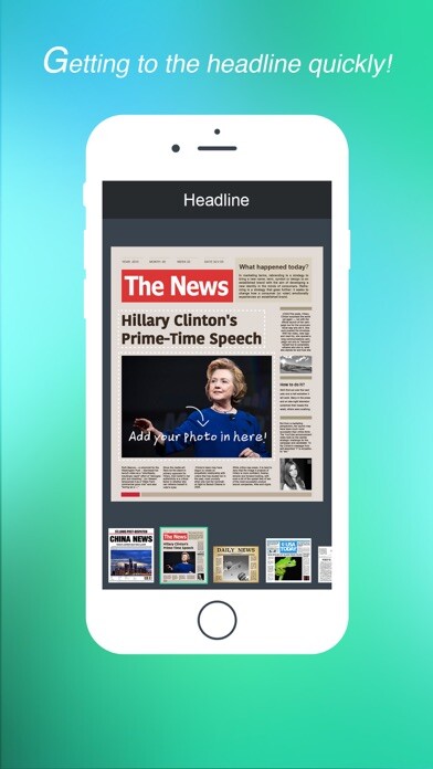 Emulate iPhone app Movie Photo 2- Magazine & Newspaper Collage Editor using MyAndroid