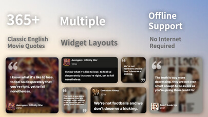 Emulate iPhone app MovieQuotes Widget (English) using MyAndroid Emulate iPhone app MovieQuotes Widget (English) using MyAndroid