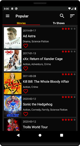Run android online APK Movie Room from MyAndroid or emulate Movie Room using MyAndroid