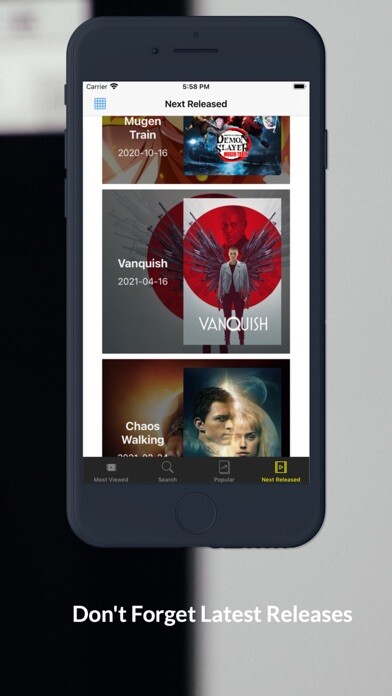 Emulate iPhone app Movies Box & Shows using MyAndroid