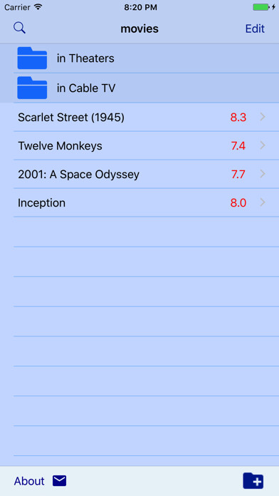 Emulate iPhone app MovieScore using MyAndroid Emulate iPhone app MovieScore using MyAndroid