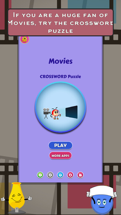 Emulate iPhone app Movies Crosswords Puzzle using MyAndroid Emulate iPhone app Movies Crosswords Puzzle using MyAndroid