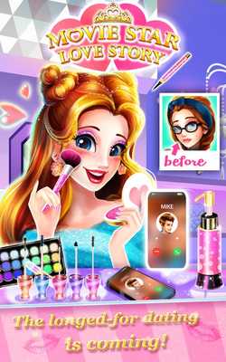 Emulate Android APK Movie Star Love Story- Girls Game