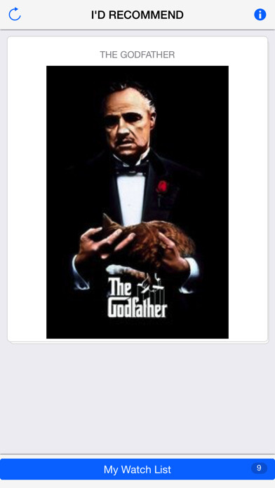 Emulate iPhone app Movie Tip - Film Recommendations for Your Taste using MyAndroid