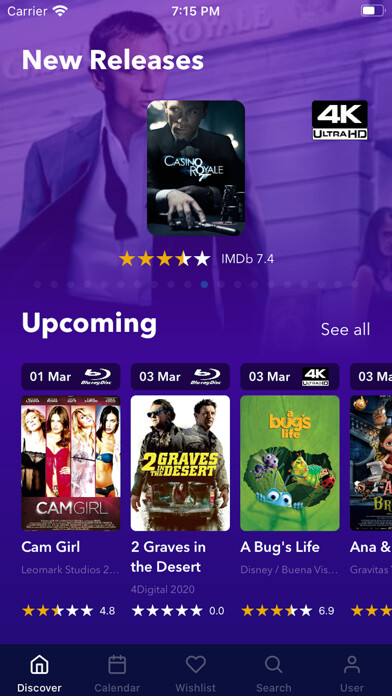 Emulate Android APK Movie Tracker