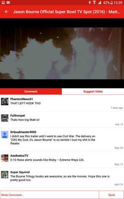Emulate Android APK Movie Trailers clips
