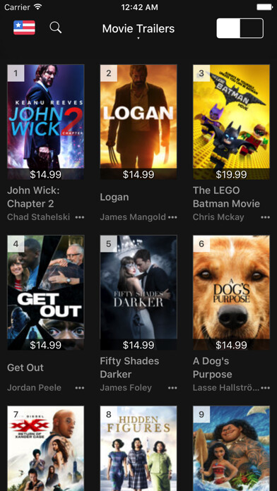 Emulate iPhone app Movie Trailers - Film Trailer using MyAndroid Emulate iPhone app Movie Trailers - Film Trailer using MyAndroid
