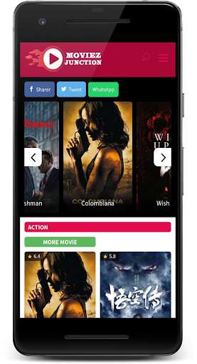 Run android online APK MoviezJunction from MyAndroid or emulate MoviezJunction using MyAndroid