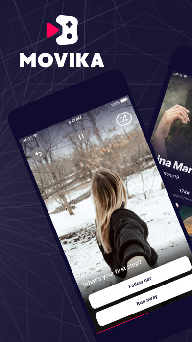 Emulate iPhone app Movika: Short Videos & Stories using MyAndroid