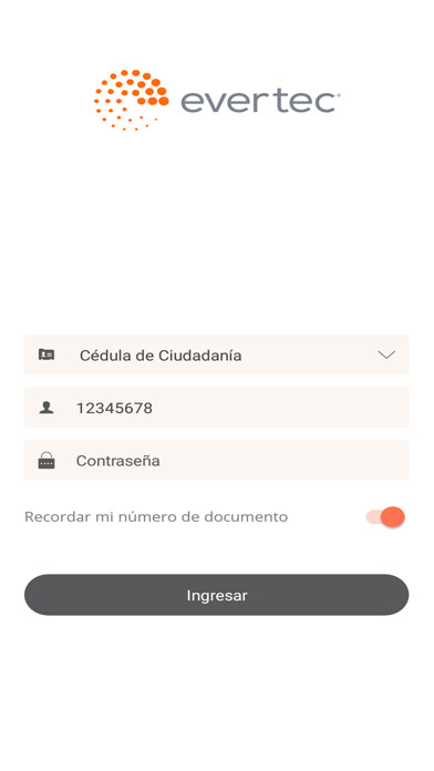 Emulate iPhone app MovilidadEvertec Processa SAS using MyAndroid Emulate iPhone app MovilidadEvertec Processa SAS using MyAndroid