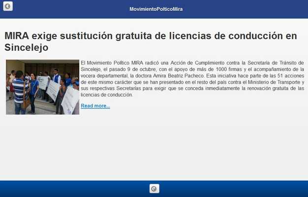 Emulate Android APK Movimiento Mira