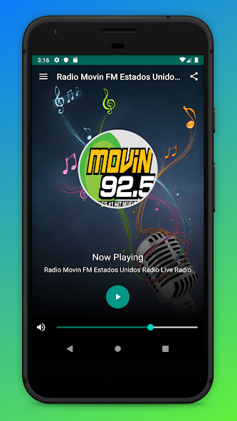Run android online APK Movin 92.5 Seattle Radio USA from MyAndroid or emulate Movin 92.5 Seattle Radio USA using MyAndroid