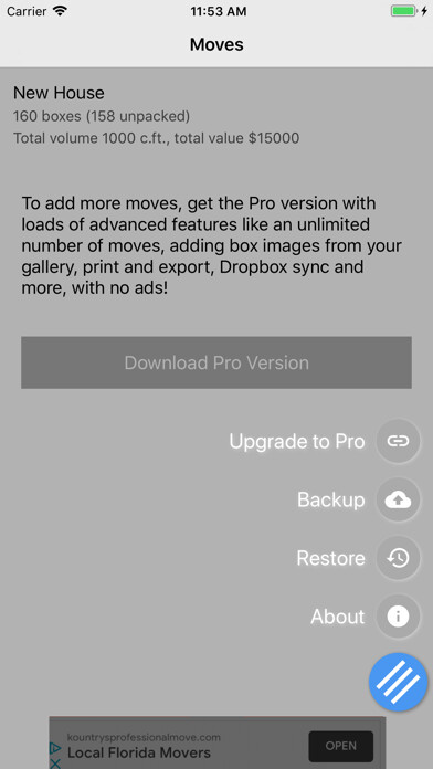 Emulate iPhone app Moving Organizer Lite using MyAndroid Emulate iPhone app Moving Organizer Lite using MyAndroid
